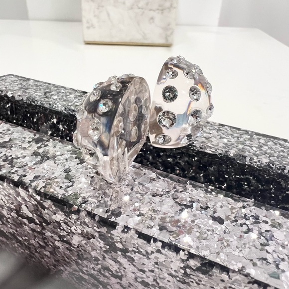 AQUAZZURA Tequila Crystal-Embellished Clutch Bag - Picture 16 of 16